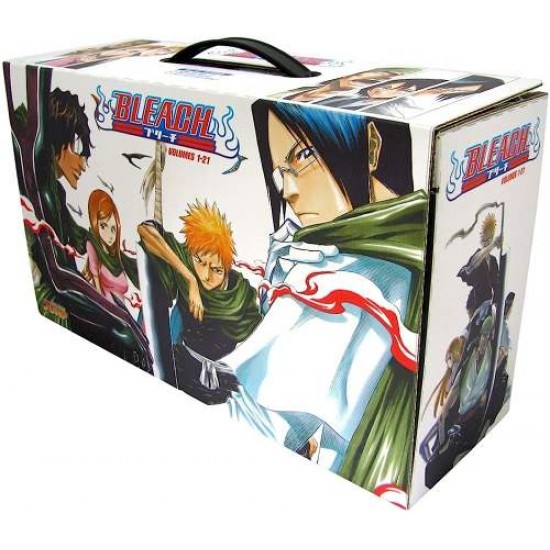 BLEACH BOX SET 1 : VOLUMES 1-21 WITH PREMIUM : VOLUMES 1-21 WITH PREMIUM -  TITE KUBO