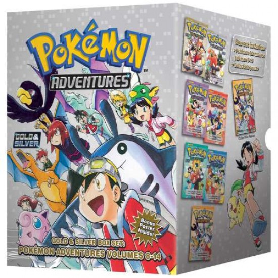 POKÉMON ADVENTURES GOLD & SILVER BOX SET - KUSAKA/YAMAMOTO