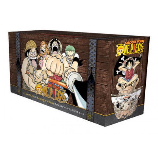 ONE PIECE BOX SET 1: EAST BLUE AND BAROQUE WORKS - Eiichiro Oda