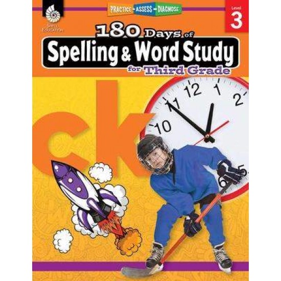 180 DAYS OF SPELLING AND WORD STUDY LEVEL 3 - SHIREEN PESEZ RHOADES