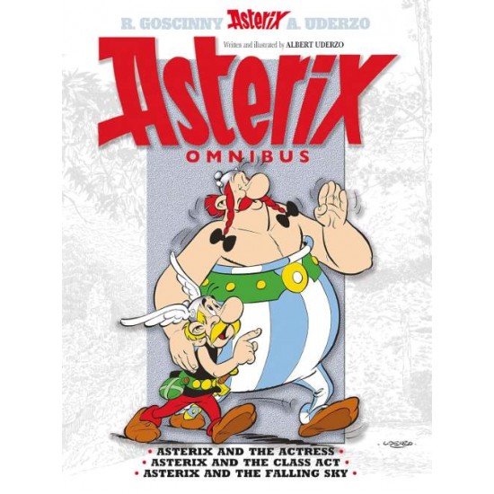 ASTERIX OMNIBUS 11 : ASTERIX AND THE ACTRESS, ASTERIX AND THE CLASS ACT, ASTERIX AND THE FALLING SKY - ALBERT UDERZO