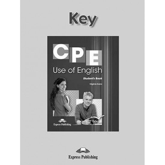 CPE USE OF ENGLISH KEY 2013 - EVANS