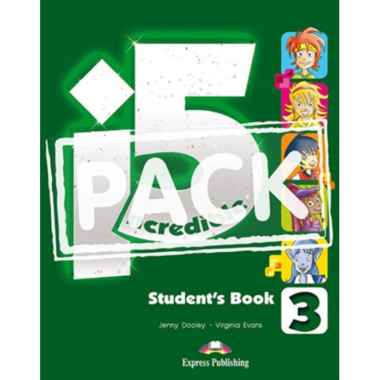 INCREDIBLE 5 3 SB POWER PACK 1 (+ THE AGE OF THE DINOSAURS + I 5 3 PRESENTATION SKILLS + IEBOOK + WB DIGIBOOKS APP) - EVANS, DOOLEY