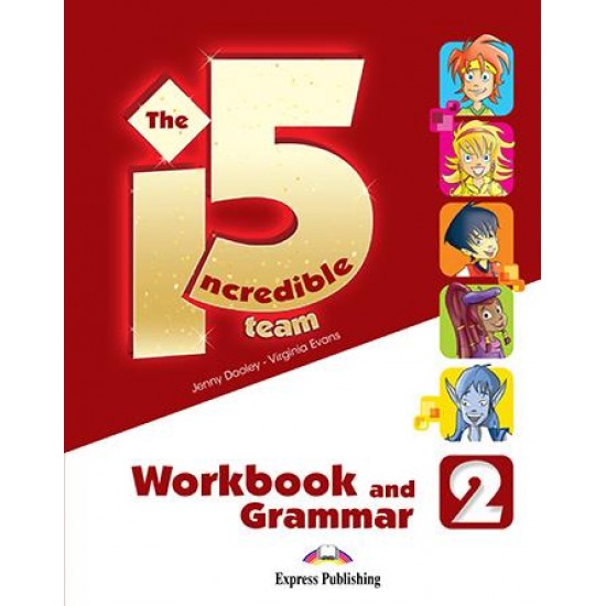 INCREDIBLE 5 TEAM 2 WB GRAMMAR (+ DIGIBOOKS APP) - EVANS, DOOLEY