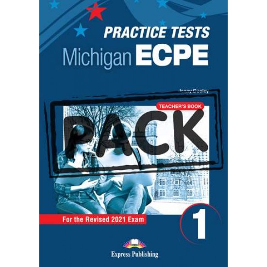 NEW PRACTICE TESTS FOR THE MICHIGAN ECPE 1 TCHR'S (+ DIGIBOOKS APP) 2021 EXAM - EVANS