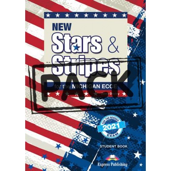 NEW STARS & STRIPES MICHIGAN ECCE 2021 EXAM SB (+ DIGIBOOK APP.) - JENNY DOOLEY