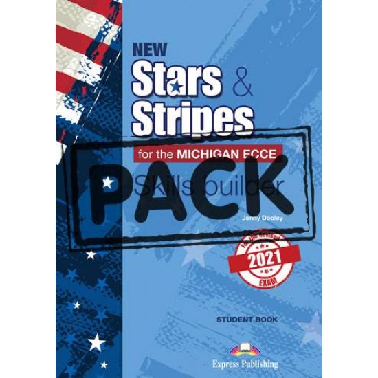 NEW STARS & STRIPES MICHIGAN ECCE 2021 EXAM SKILLS BUILDER (+ DIGIBOOK APP.) - JENNY DOOLEY