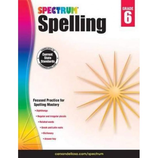 SPECTRUM SPELLING GRADE 6 - SPECTRUM