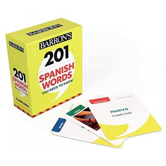 201 Spanish Words You Need to Know Flashcards - BARRONS