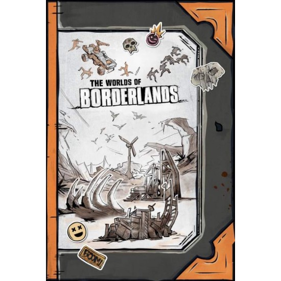 THE WORLDS OF BORDERLANDS HC - RICK BARBA