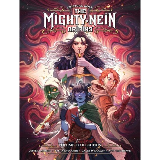 CRITICAL ROLE: THE MIGHTY NEIN ORIGINS LIBRARY EDITION VOLUME 1 HC - SAM MAGGS-JODY HOUSER-CECIL CASTELLUCCI