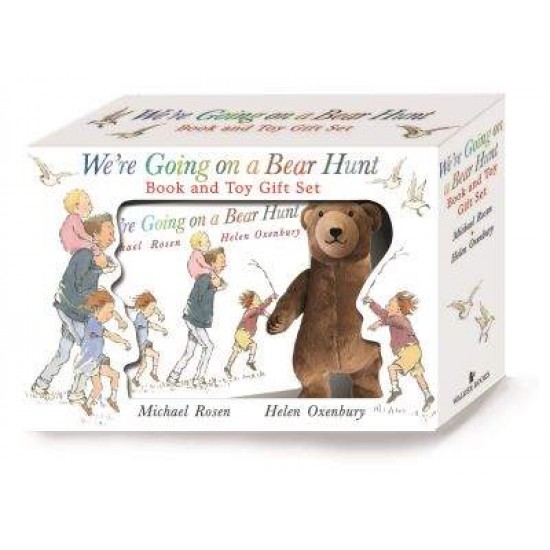 We're Going on a Bear Hunt Book and Toy Gift Set - MICHAEL ROSEN