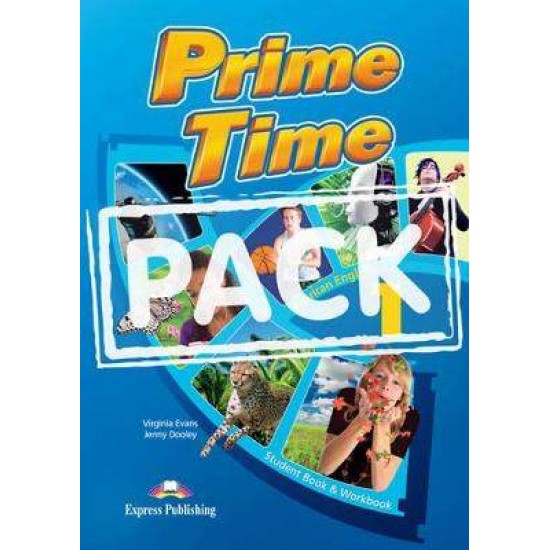 PRIME TIME 1 SB & WB (+ IEBOOK) AMERICAN EDITION - VIRGINIA EVANS-JENNY DOOLEY