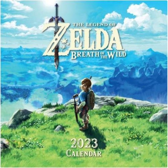 THE LEGEND OF ZELDA SQUARE CALENDAR 2023 - 