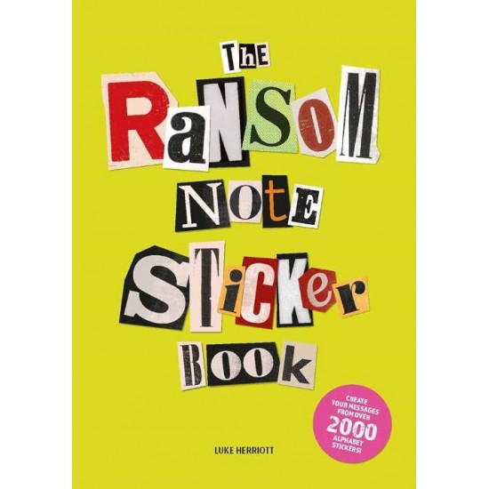 THE RANSOM NOTE STICKER BOOK PB - LUKE HERRIOTT