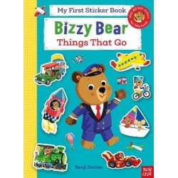 BIZZY BEAR : MY FIRST STICKER BOOK - THINGS THAT GO PB BIZZY BEAR : MY FIRST STICKER BOOK - THINGS THAT GO PB
