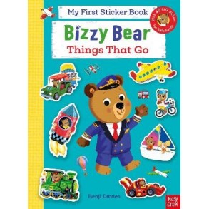 BIZZY BEAR : MY FIRST STICKER BOOK - THINGS THAT GO PB