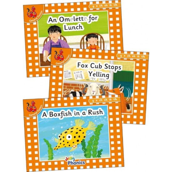 JOLLY PHONICS ORANGE LEVEL READERS SET 6 - LOUISE VAN-POTTELSBERGHE