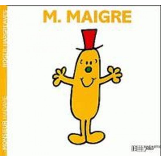 MONSIEUR MADAME - MONSIEUR MAIGRE - Roger Hargreaves---