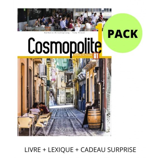 COSMOPOLITE 1 PACK (LIVRE + LEXIQUE + CADEAU SURPRISE) -  - 2021
