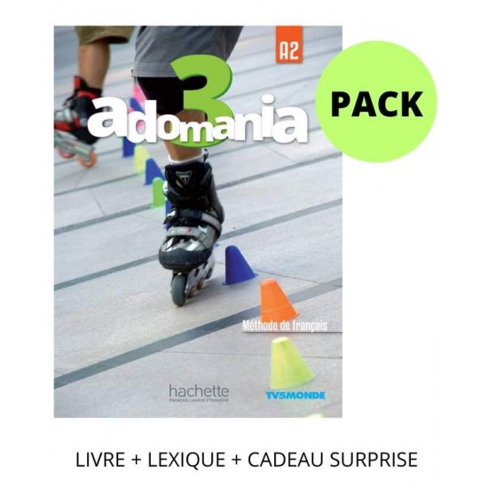 ADOMANIA 3 PACK (LIVRE + LEXIQUE + CADEAU SURPRISE) - 