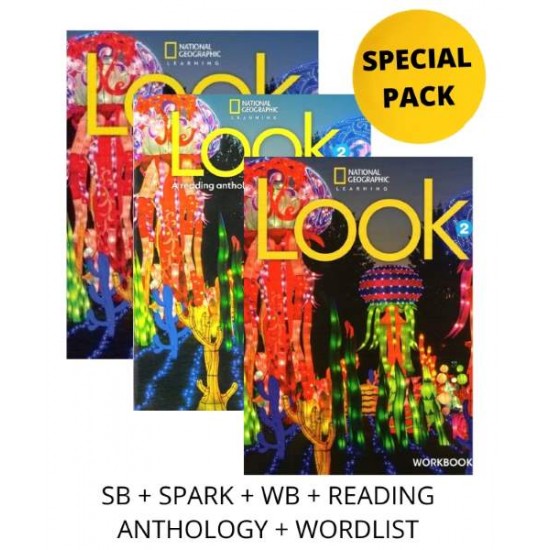 LOOK 2 SPECIAL PACK FOR GREECE (SB + SPARK + WB + READING ANTHOLOGY & WORDLIST) BRIT. ED - 