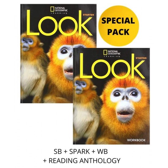 LOOK STARTER SPECIAL PACK FOR GREECE (SB + SPARK + WB + READING ANTHOLOGY) BRIT. ED - 