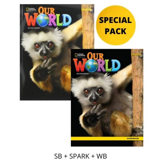 OUR WORLD STARTER SPECIAL PACK FOR GREECE (SB + SPARK + WB) BRIT. ED 2ND ED - 