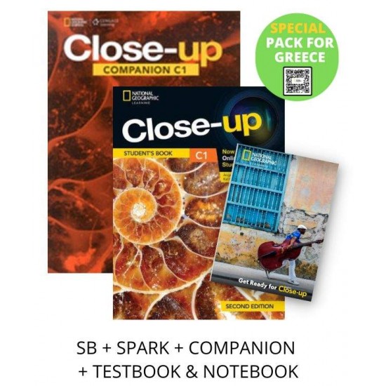 CLOSE-UP C1 SPECIAL PACK FOR GREECE (SB + SPARK + COMPANION & TESTBOOK & NOTEBOOK) 2ND ED