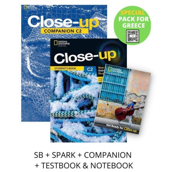 CLOSE-UP C2 SPECIAL PACK FOR GREECE (SB + SPARK + COMPANION & TESTBOOK & NOTEBOOK) 2ND ED - 