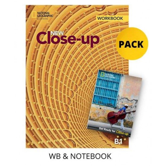 NEW CLOSE-UP B1 WB PACK FOR GREECE (WB & NOTEBOOK) - KATHERINE STANNETT