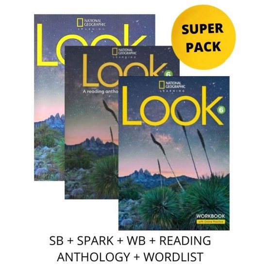 LOOK 6 SPECIAL PACK FOR GREECE (SB + SPARK + WB + READING ANTHOLOGY + WORDLIST) BRIT. ED - 