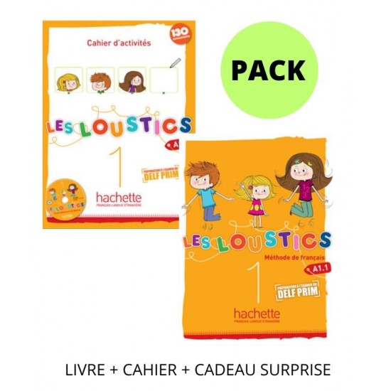 LES LOUSTICS 1 PACK (LIVRE + CAHIER + LIVRET DE LECTURE + CADEAU SURPRISE) - 