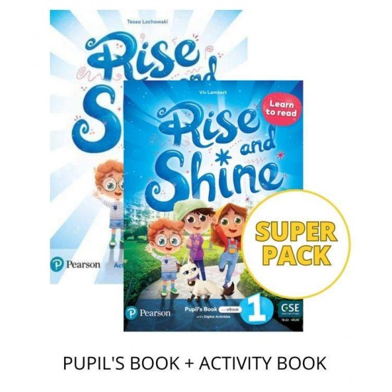 RISE AND SHINE 1 : LEARN TO READ SUPER PACK (PUPIL'S BOOK + ACTIVITY BOOK + E-BOOKS) - VIV LAMBERT