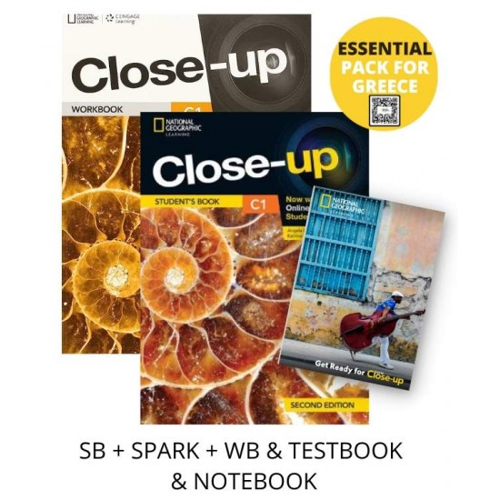 CLOSE-UP C1 ESSENTIAL PACK FOR GREECE (SB + SPARK + WB & TESTBOOK & NOTEBOOK) 2ND ED - ANGELA HEALAN, KATRINA GORMLEY, DIANA SHOTTON, KAREN LUDLOW