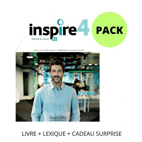 INSPIRE 4 PACK (LIVRE + LEXIQUE + CADEAU SURPRISE) - 