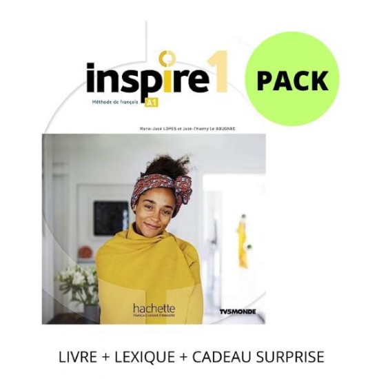 INSPIRE 1 PACK (LIVRE + LEXIQUE + CADEAU SURPRISE) - 