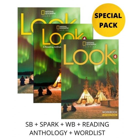 LOOK 4 SPECIAL PACK FOR GREECE (SB + SPARK + WB + READING ANTHOLOGY + WORDLIST) - 