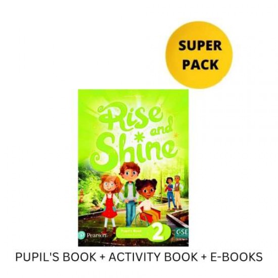 RISE AND SHINE 2 SUPER PACK (PUPIL'S BOOK + ACTIVITY BOOK + E-BOOKS) - 