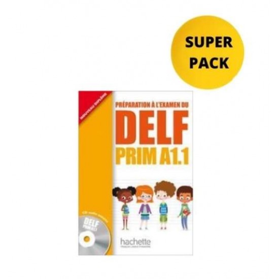 DELF PRIM A1.1 SUPER PACK - E-PR1 - 