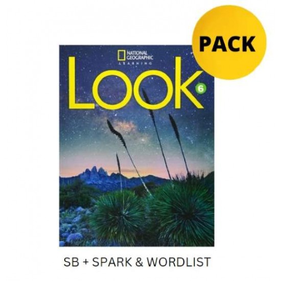 LOOK 6 PACK FOR GREECE (SB + SPARK & WORDLIST) BRIT. ED - CHARRINGTON