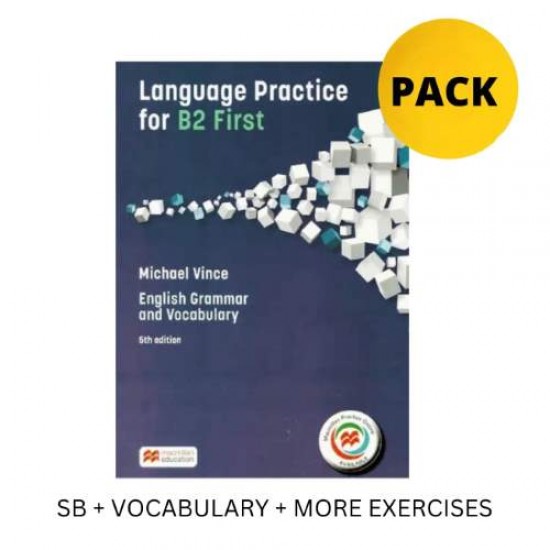 LANGUAGE PRACTICE FOR B2 FIRST (SB + VOCABULARY + MORE EXERCISES) GREEK EDITION 5TH ED N/E - 