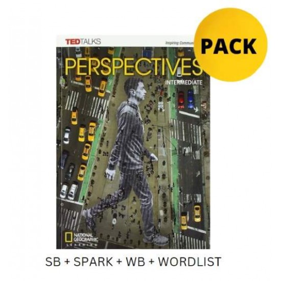 PERSPECTIVES INTERMEDIATE PACK (SB + SPARK + WB + WORDLIST) BRIT. ED - LEWIS LANSFORD-DANIEL BARBER-AMANDA JEFFRIES