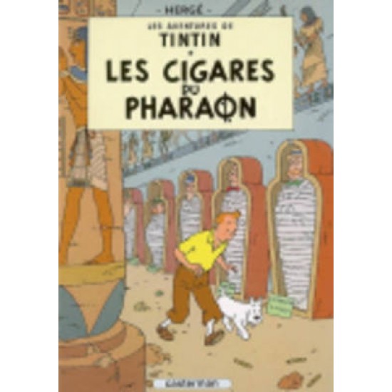 LES AVENTURES DE TINTIN 4: LES CIGARS DU PHARAON RELIÉ - HERGE