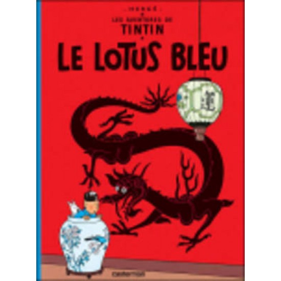 LES AVENTURES DE TINTIN 5: LE LOTUS BLEU RELIÉ - HERGE