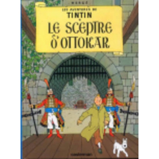 LES AVENTURES DE TINTIN 8: LE SCEPTRE D'OTTOKAR RELIÉ - HERGE