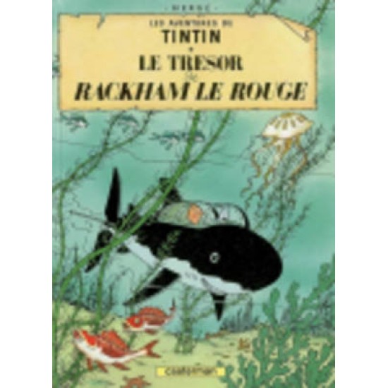 LES AVENTURES DE TINTIN 12: LE TRESOR DE RACKHAM LE ROUGE RELIÉ - HERGE