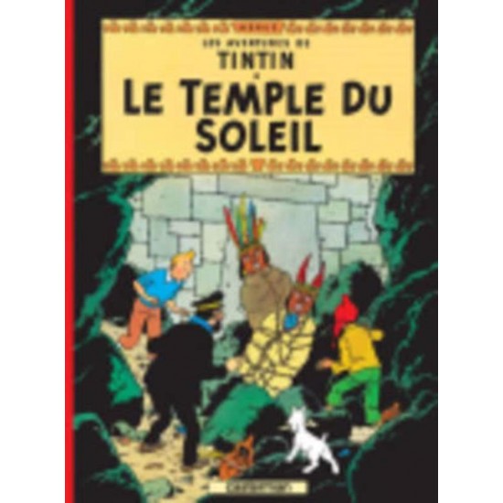 LES AVENTURES DE TINTIN 14: LE TEMPLE DU SOLEIL RELIÉ - HERGE - 1998