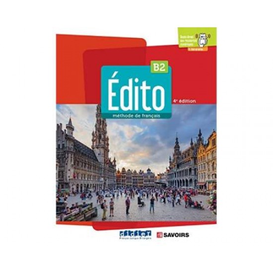 EDITO B2 METHODE (+DIDIERFLE-APP.) 4TH ED - GERMAIN-CHARLOTTE SALMO