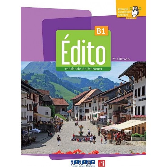 EDITO B1 METHODE (+DIDIERFLE-APP.) 3RD ED - JULIE MAINGUET-MARION DUFOUR